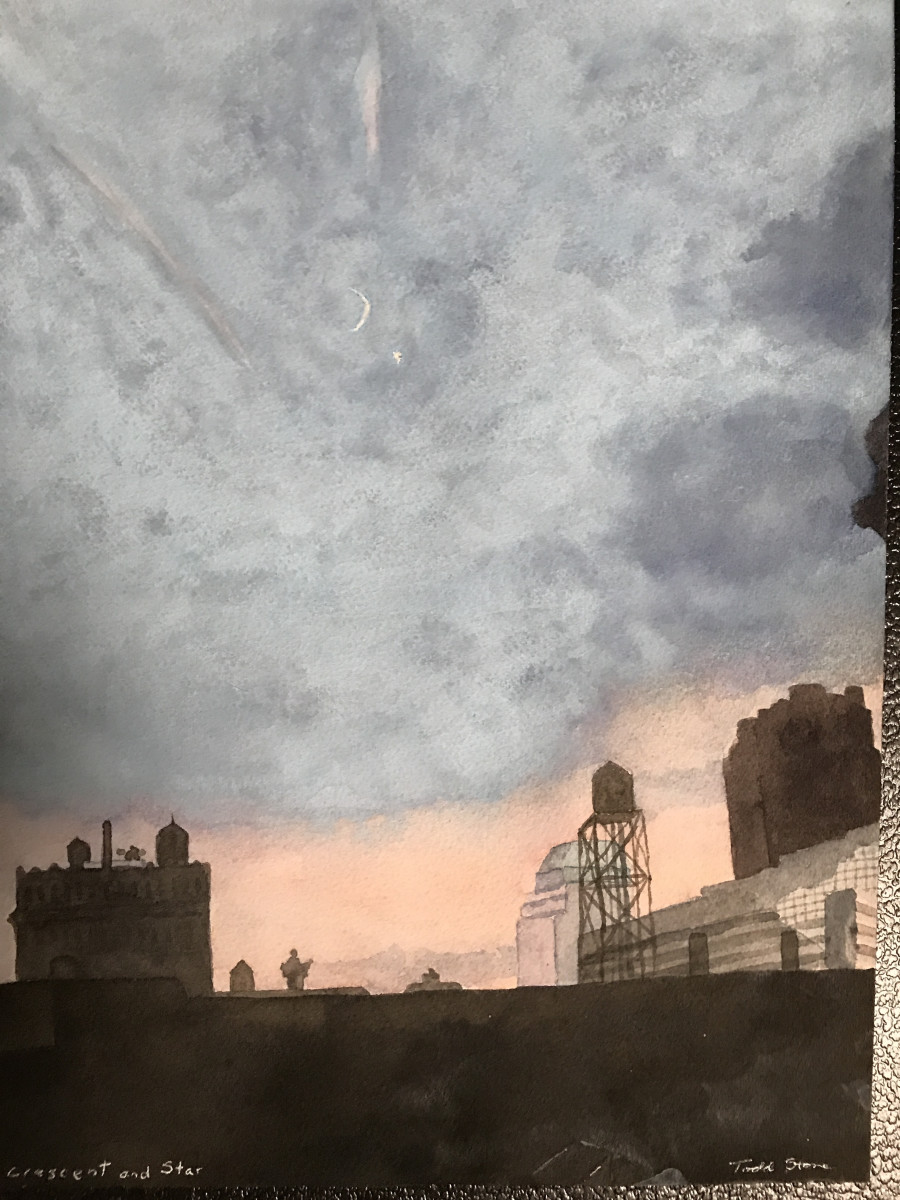 Crescent And Star by Todd Stone 