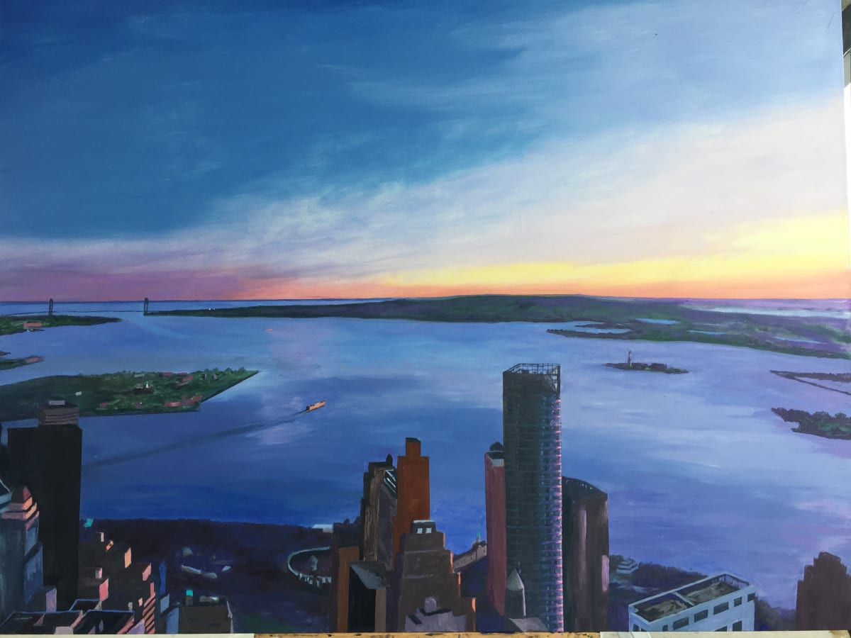 Harbor-Dusk by Todd Stone 