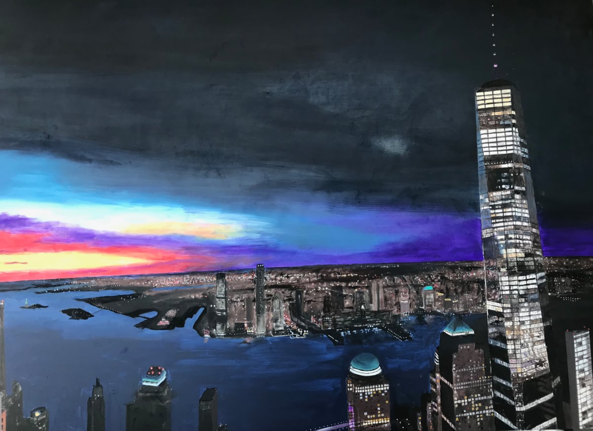 Panorama Nocturne- Over Jersey by Todd Stone, Image 3.