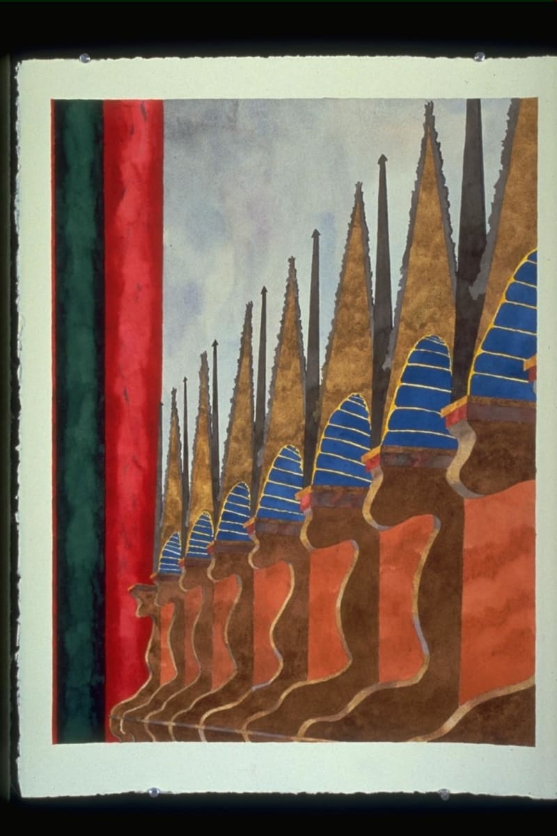 Off The Wall Study H by Todd Stone 