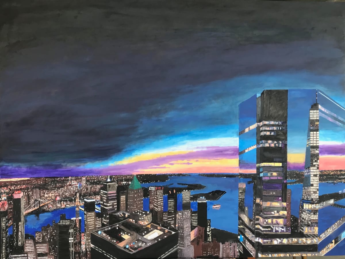 Panorama Nocturne- Over Brooklyn by Todd Stone, Image 1.