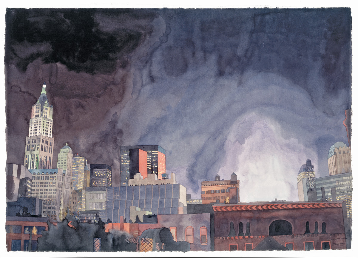 September Skyline by Todd Stone 