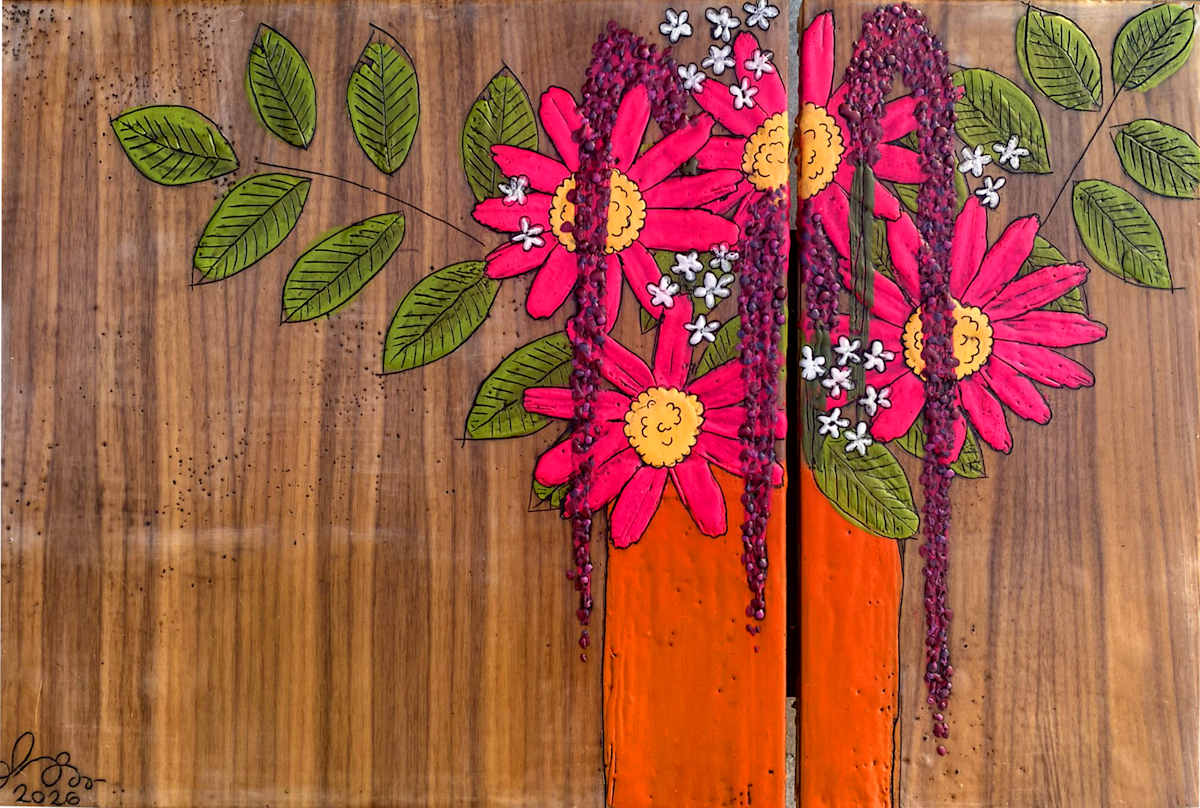 Garden Cascade by Terrie Maskill, Image 1.