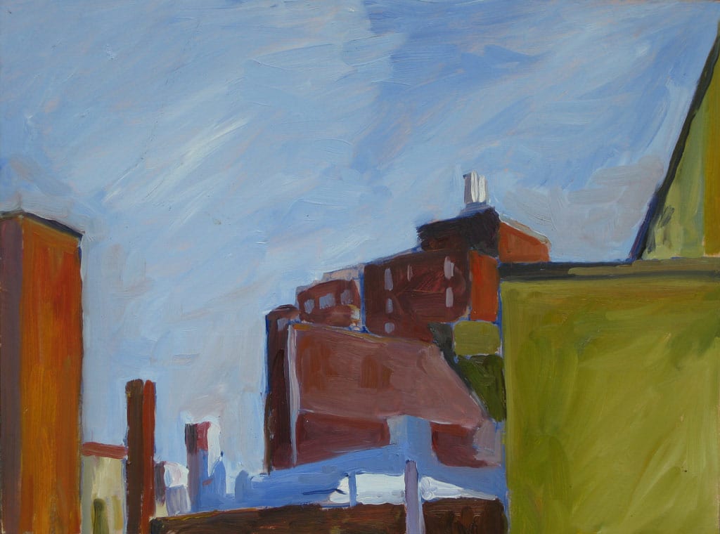 Brooklyn Backyard II by Felice (Phil) Panagrosso, Image 1.