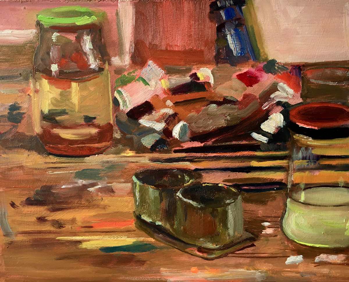 Messy Studio by Felice (Phil) Panagrosso, Image 1.