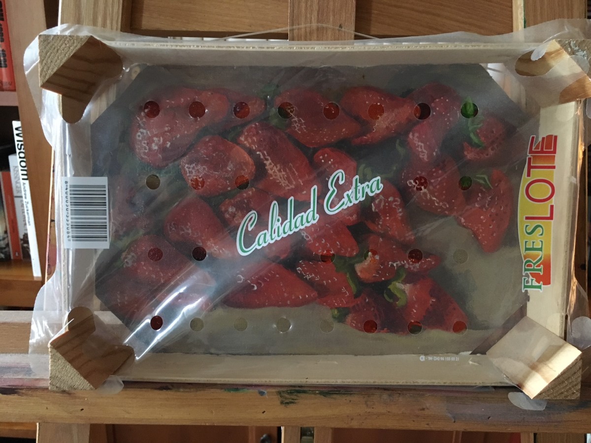 Strawberry Barquette by Felice (Phil) Panagrosso 