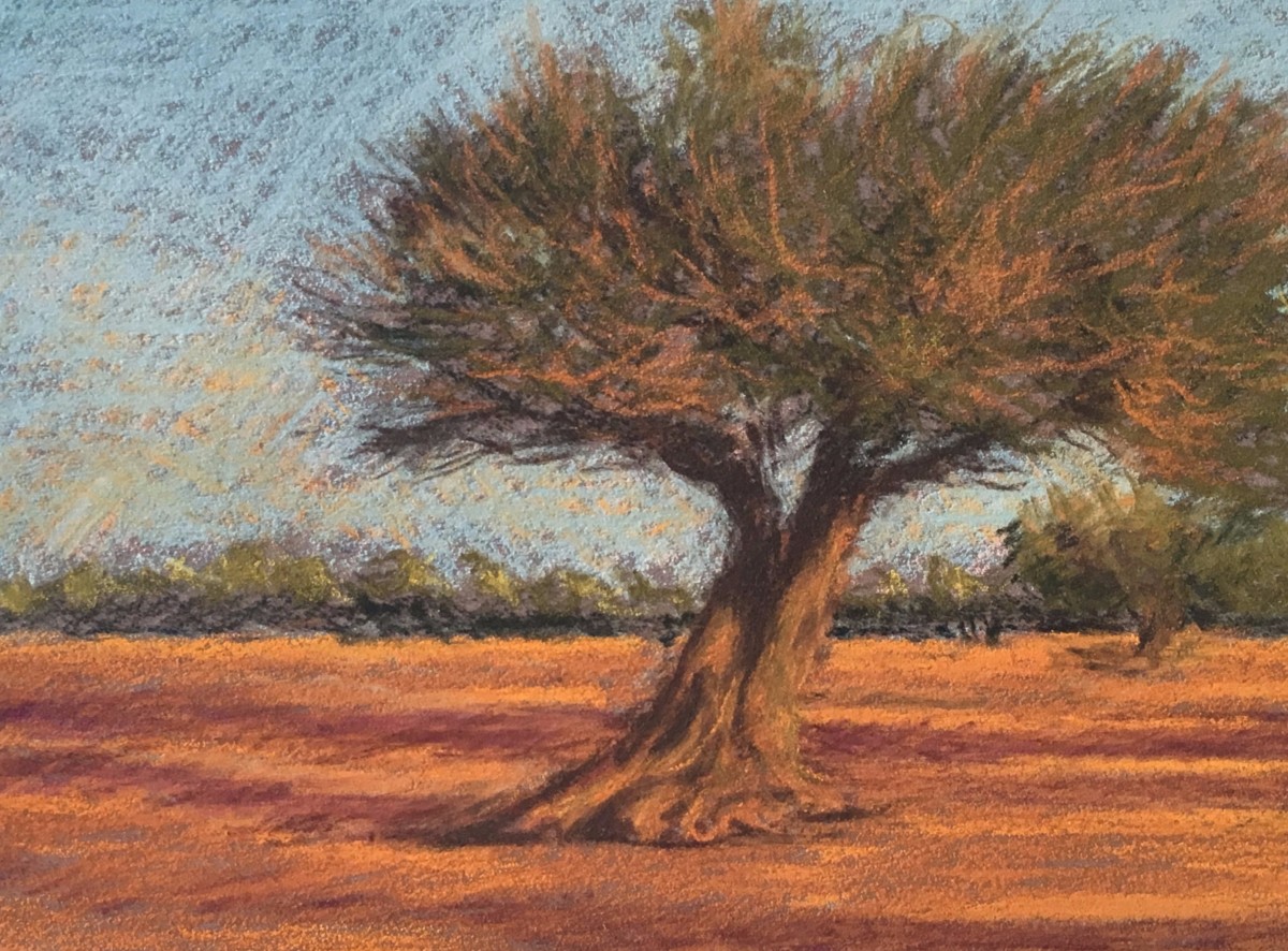 Tunisian Tree by Felice (Phil) Panagrosso 