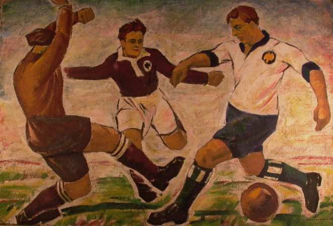 "Hertha" Attacks by Nikolai Zagrekov, Image 1.