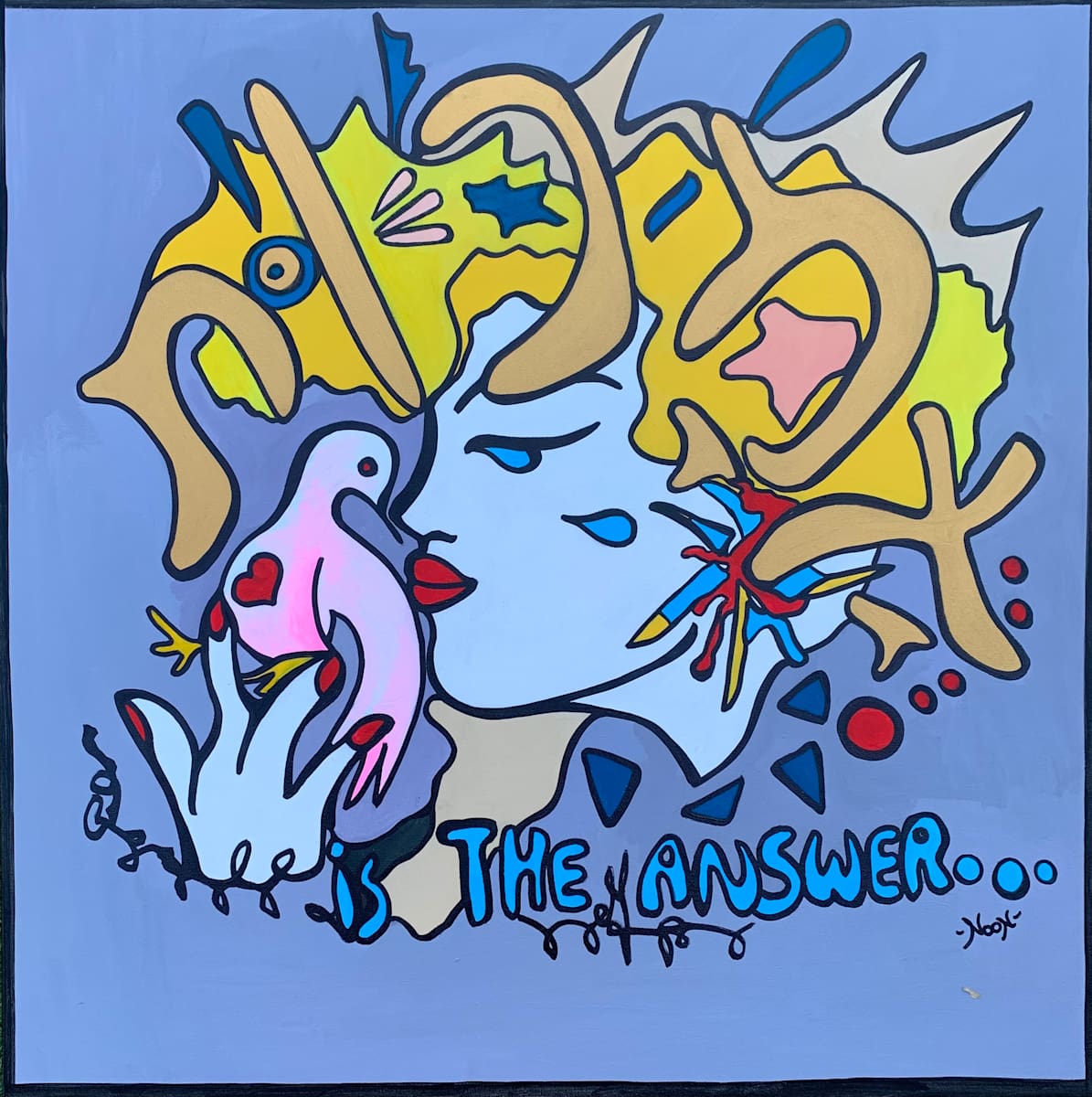 ART IS THE ANSWER by Anouck Jourdaa  Image: Full view