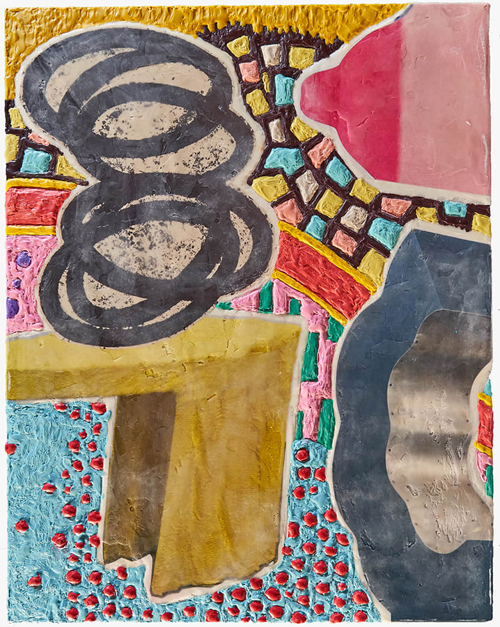 Encaustic Panel #E004, Image 1.