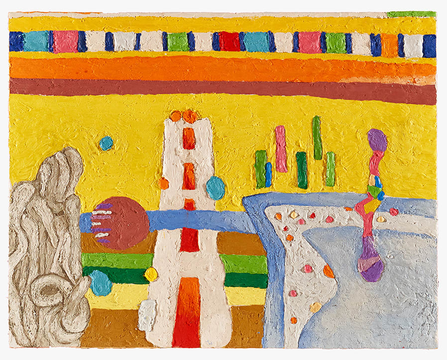 Encaustic Panel #E005, Image 1.
