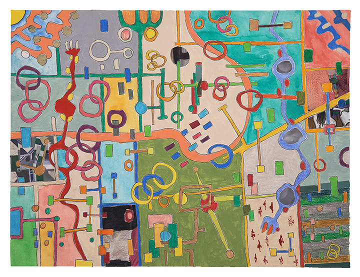 Tempera #1131 by Jean Louis Frenk 