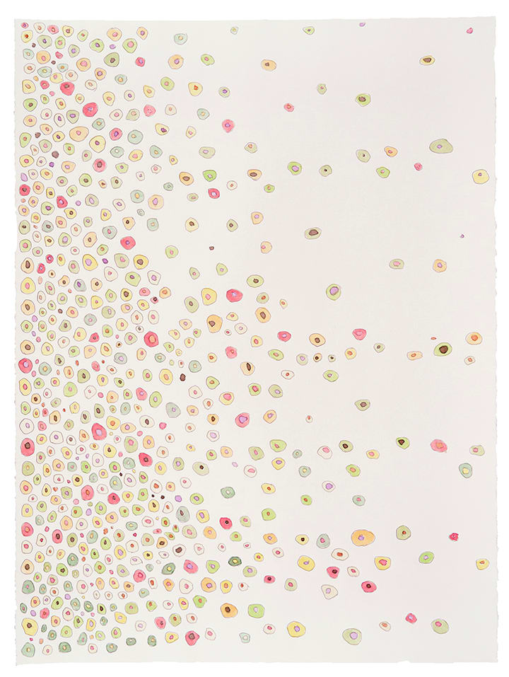 Watercolor #1074 by Jean Louis Frenk 