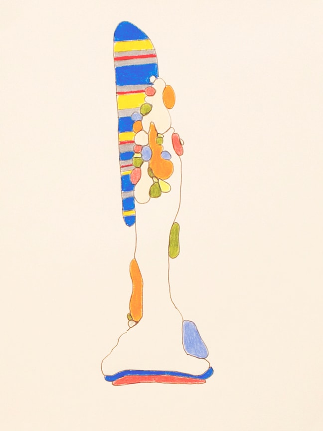 Drawing #D0001 by Jean Louis Frenk, Image 1.