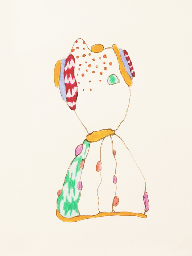 Drawing #D0003 by Jean Louis Frenk 