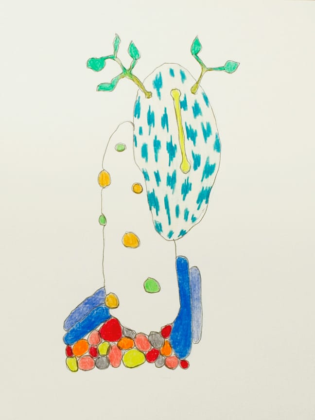 Drawing #D0005 by Jean Louis Frenk, Image 1.