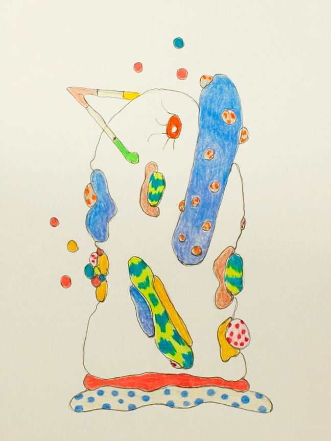 Drawing #D0009 by Jean Louis Frenk, Image 1.