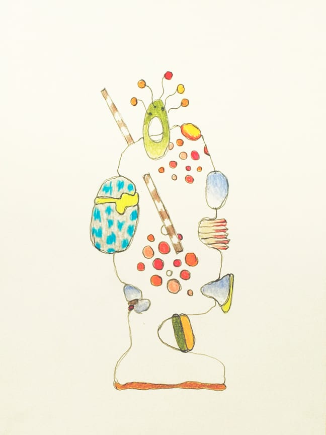Drawing #D0012 by Jean Louis Frenk, Image 1.