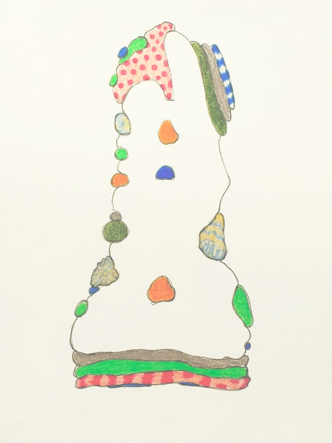 Drawing #D0015 by Jean Louis Frenk, Image 1.
