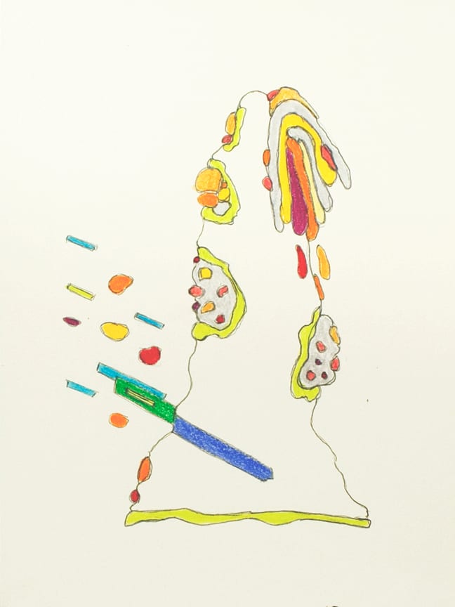 Drawing #D0016 by Jean Louis Frenk, Image 1.