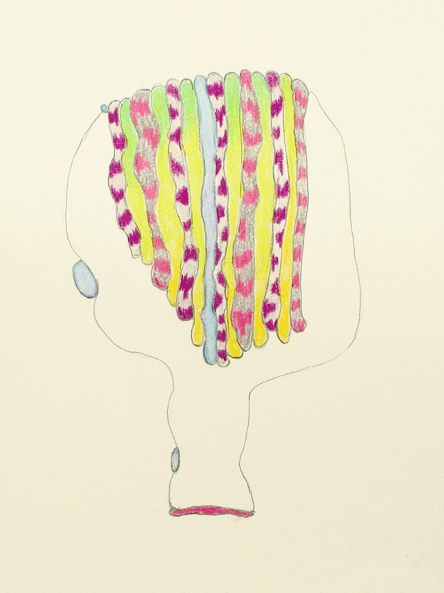 Drawing #D0017 by Jean Louis Frenk 