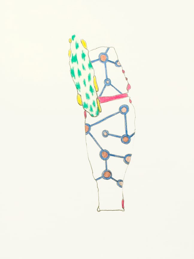 Drawing #D0019 by Jean Louis Frenk, Image 1.