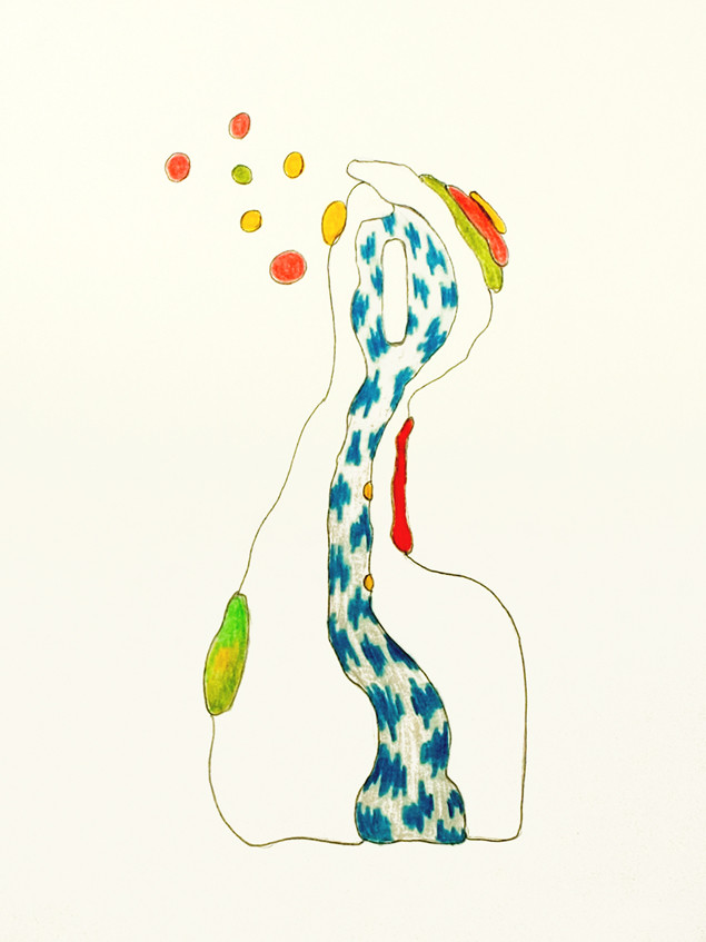 Drawing #D0024 by Jean Louis Frenk 