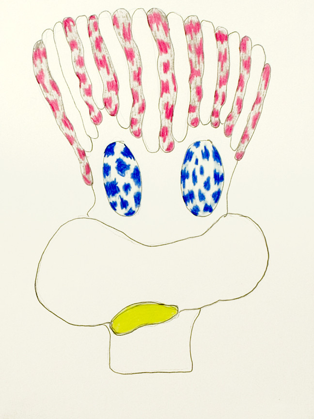 Drawing #D0025 by Jean Louis Frenk 
