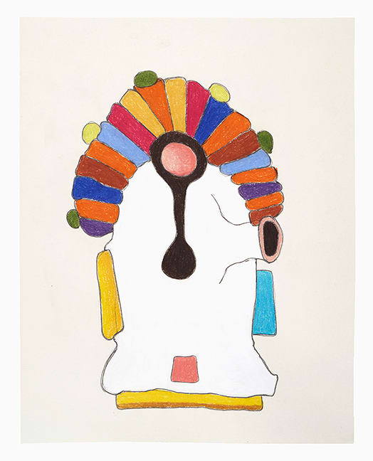 Drawing  #D05052023 by Jean Louis Frenk 