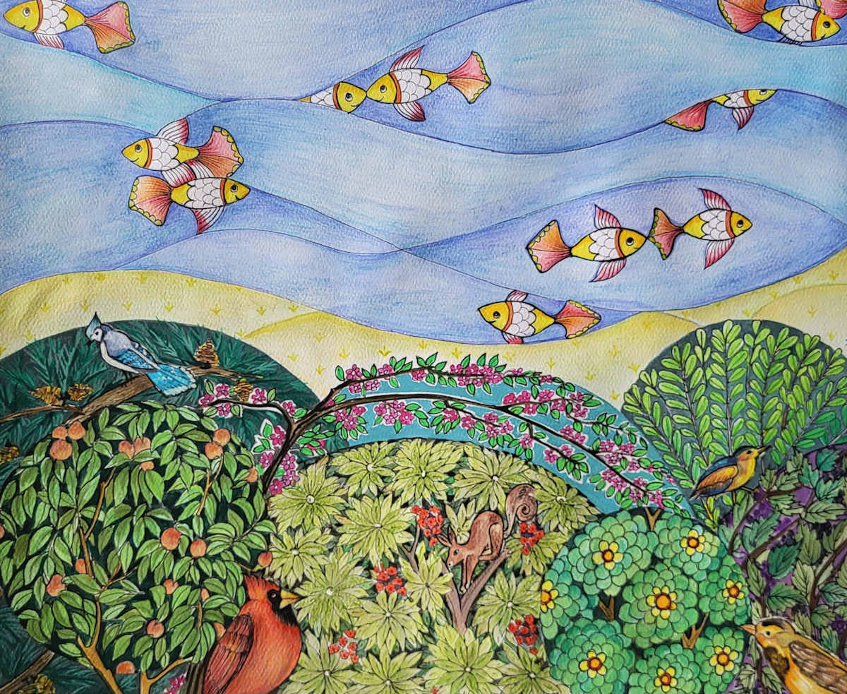 Niagara in spring by Rajshree Jena 