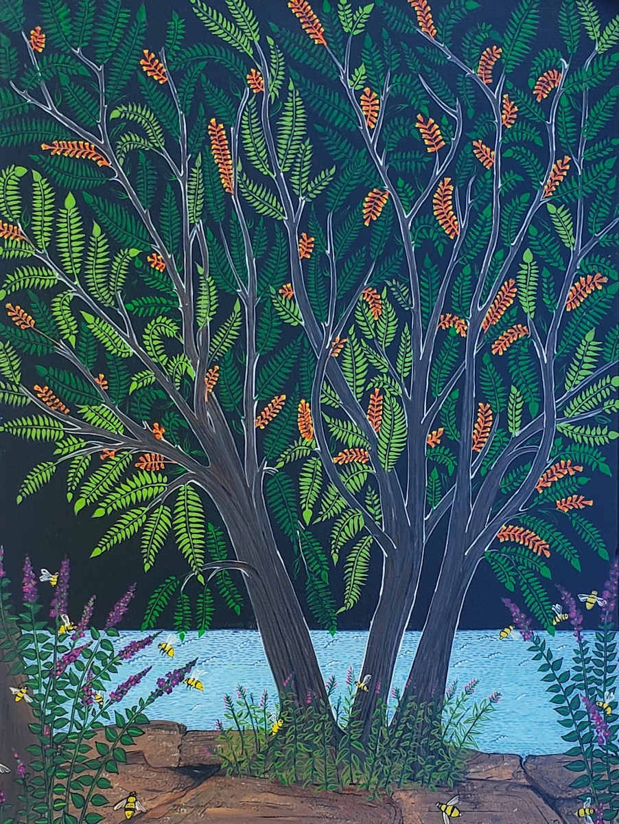 Bees by Willow by Rajshree Jena  Image: Bees by Willow