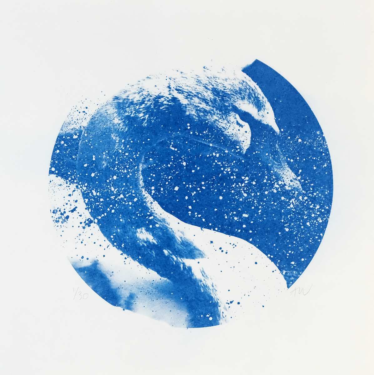 Alpha Cygni Variable H (Small Blue) by Anna Walsh, Image 1.