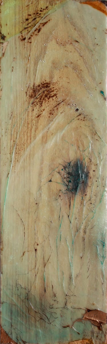 Disconnected Teal by Andreina Davila 