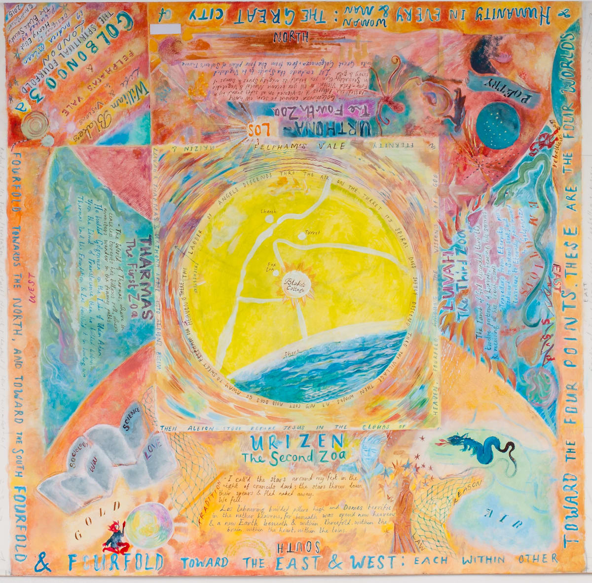 Golgonooza Map  Image: Golgonnoza Map (Felpham)