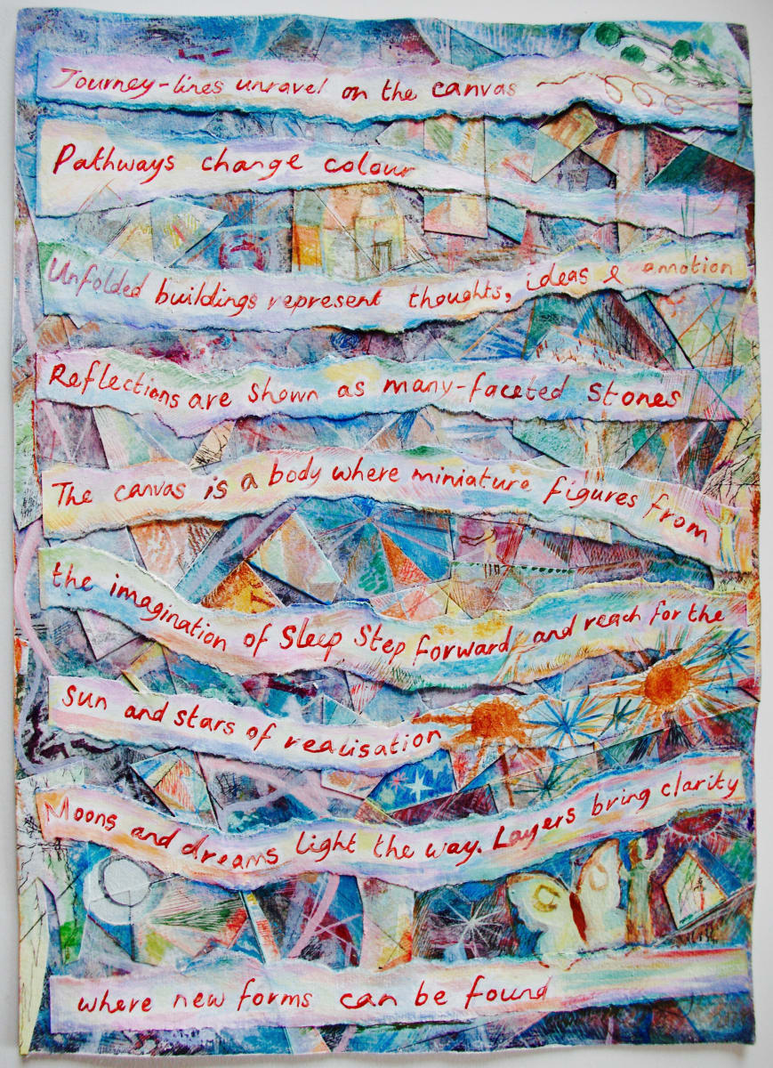 Journey-Lines Unravell by Andrea McLean, Image 1.