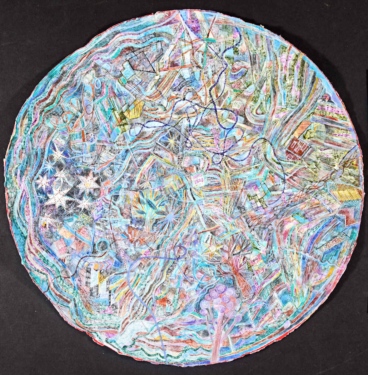 Strata, Stars and a Map-Path by Andrea McLean, Image 6.