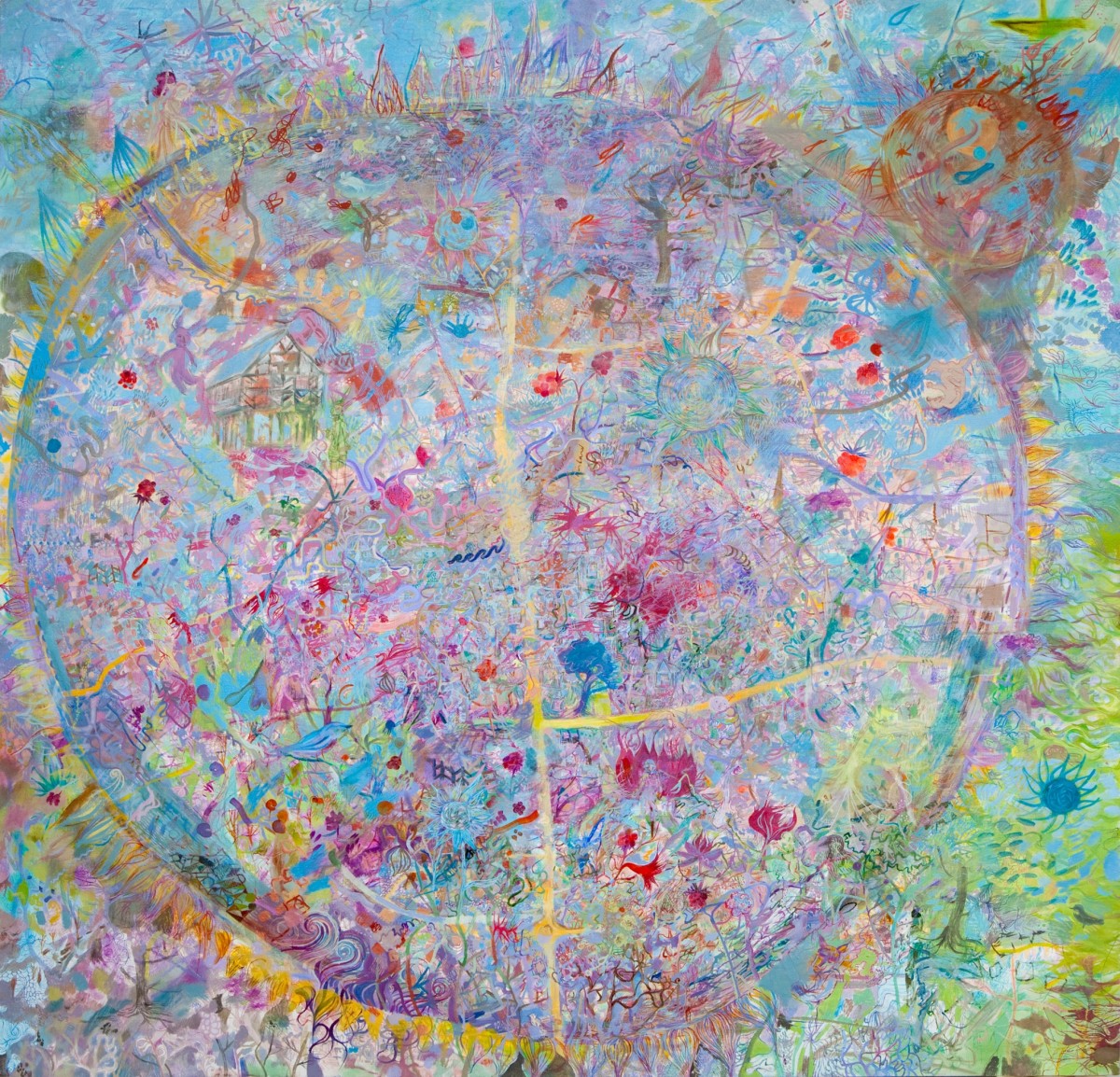 Pathways with Berries by Andrea McLean 