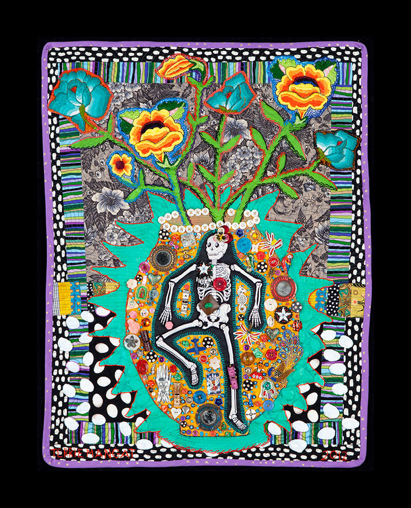 Skeleton Memory Jar by Terrie Hancock Mangat, Image 1.