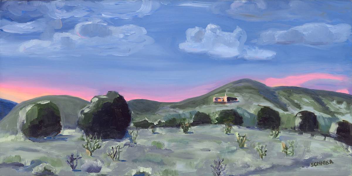 Sunset Over Bishop's Peak by Lori Sonnier, Image 1.