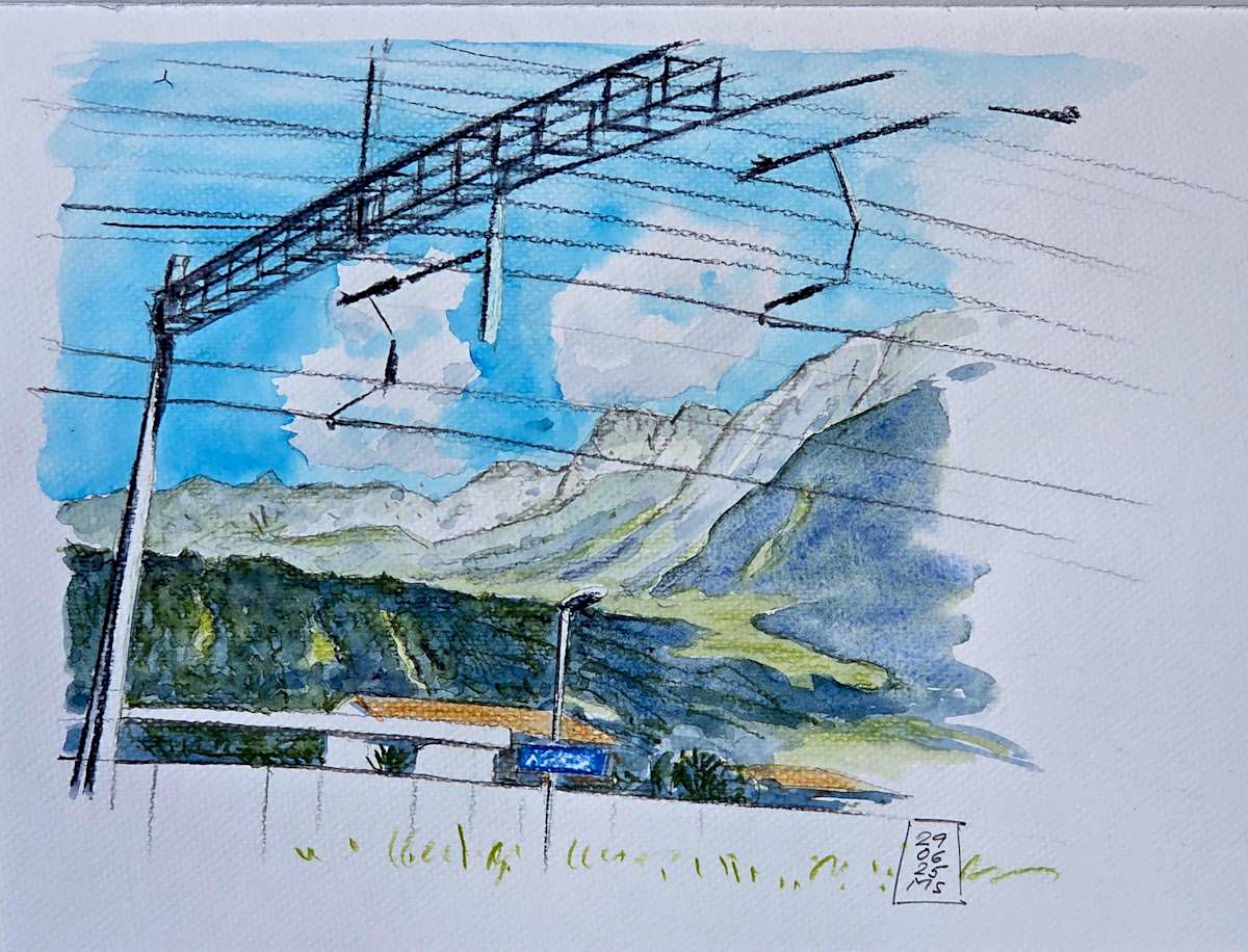 Altdorf, Bahnhof, 2025 by Martin Spillmann, Image 1.