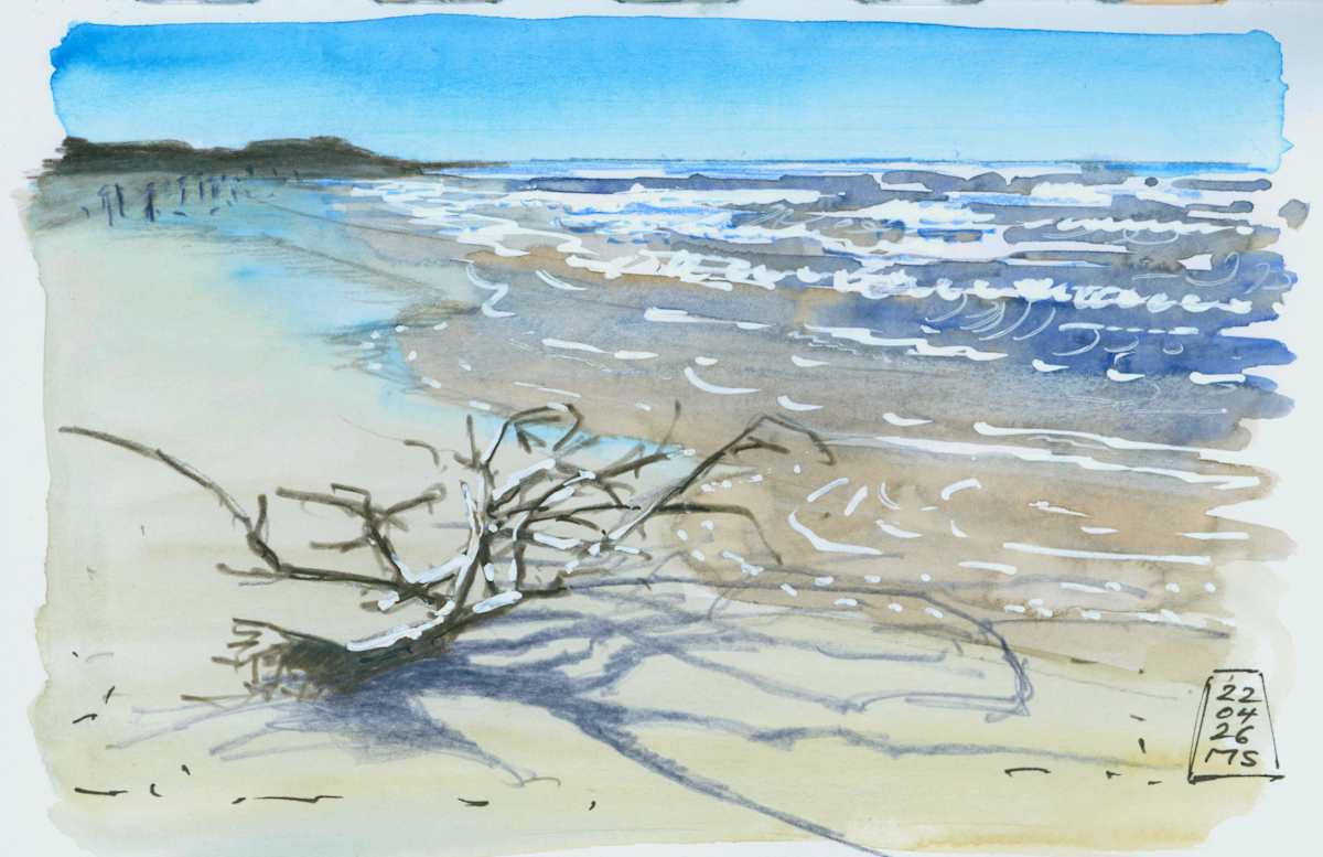 Pesaro Strand, 2026 by Martin Spillmann, Image 1.