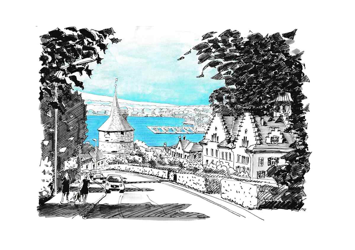 Zug, Pulverturn, 2024 by Martin Spillmann, Image 1.