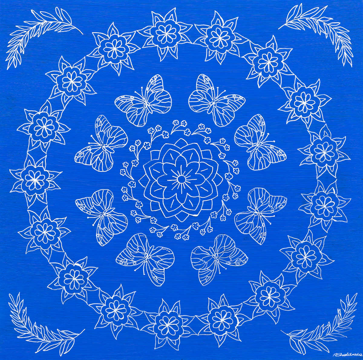 Mandala 003 by Alyson Sheldrake 