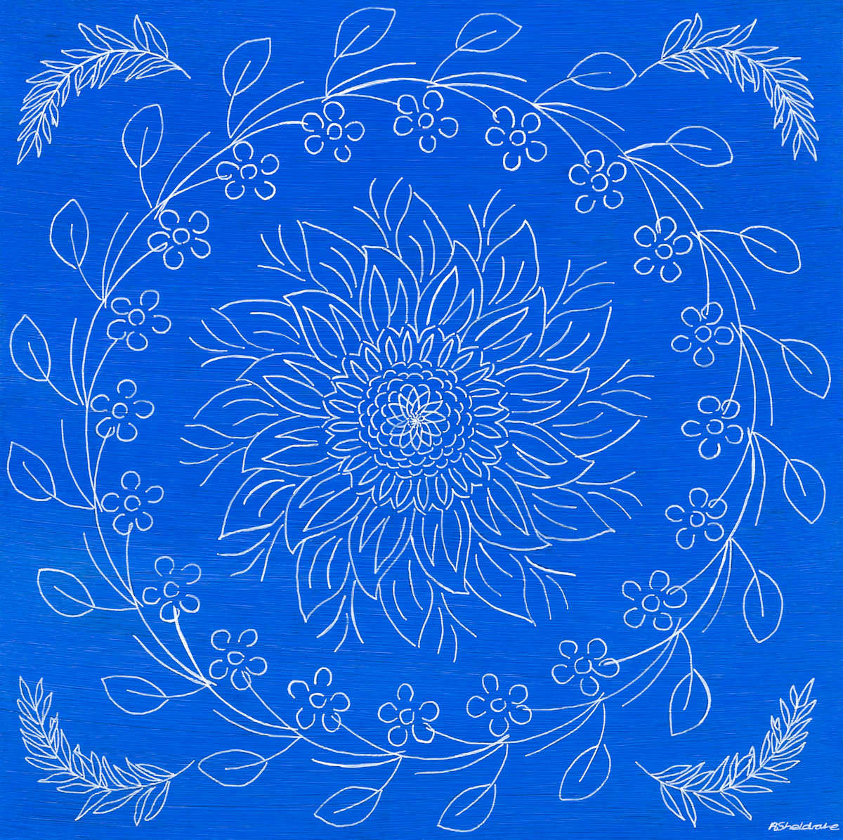Mandala 004 by Alyson Sheldrake, Image 2.