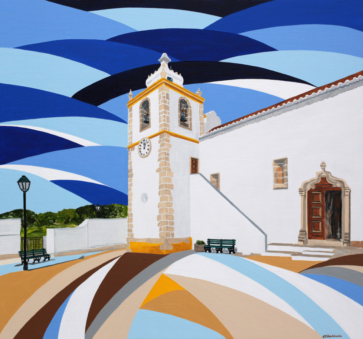 Alvor Church by Alyson Sheldrake 