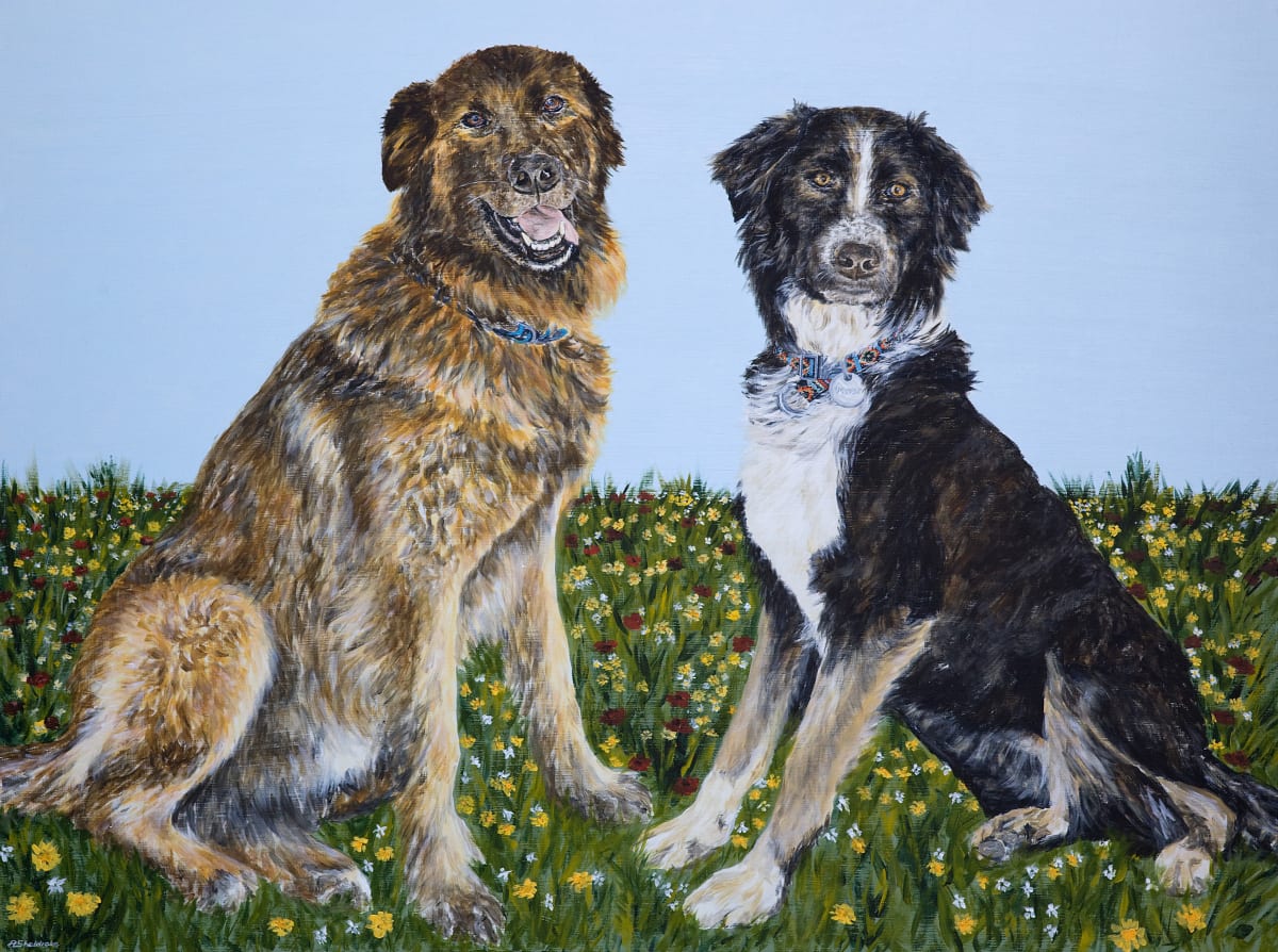 Bo and Bella by Alyson Sheldrake 