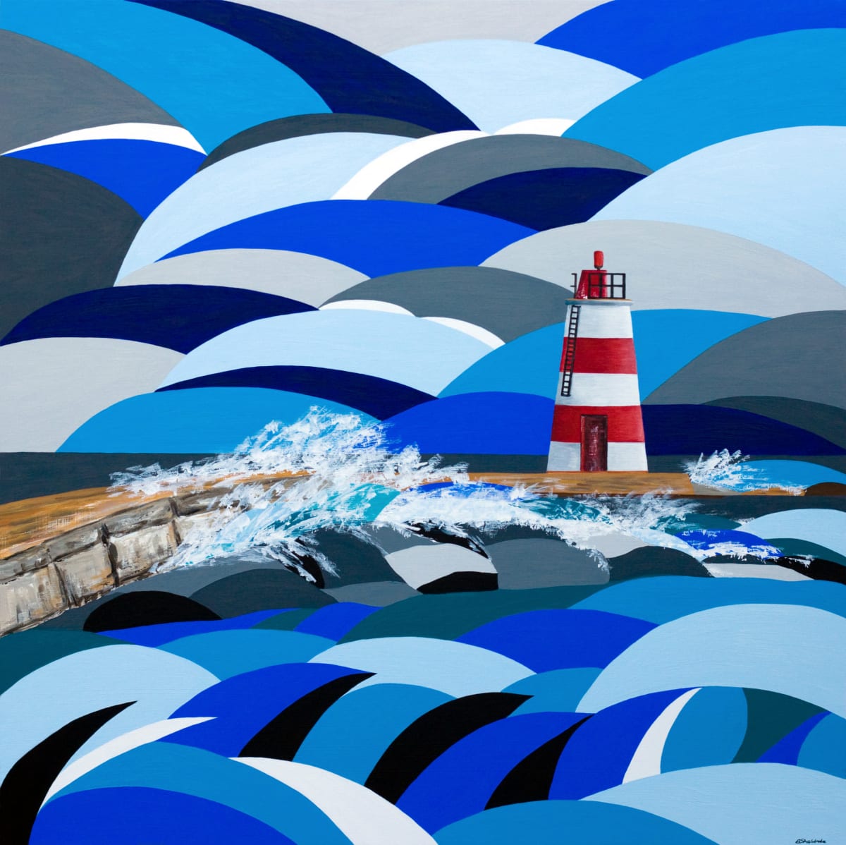 Breakwater II by Alyson Sheldrake 