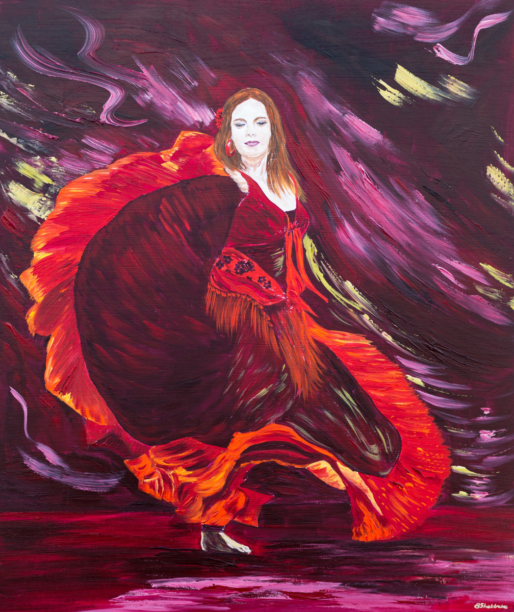 Flame by Alyson Sheldrake 