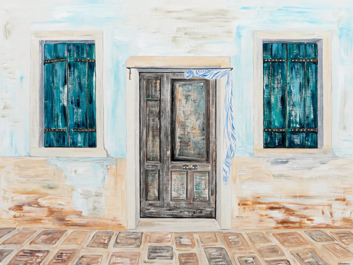 Green Shutters by Alyson Sheldrake 