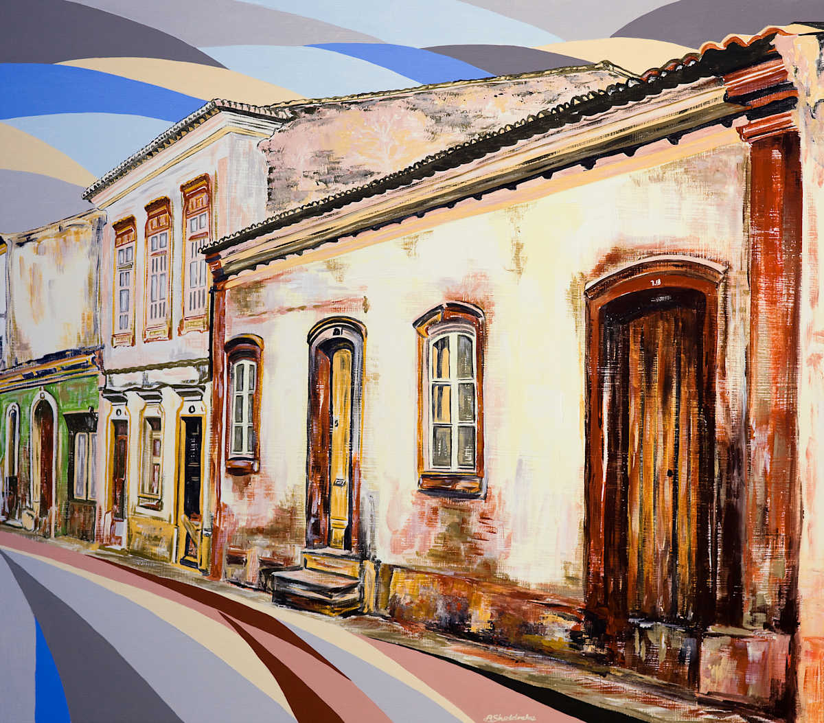 The Old Village by Alyson Sheldrake, Image 1.